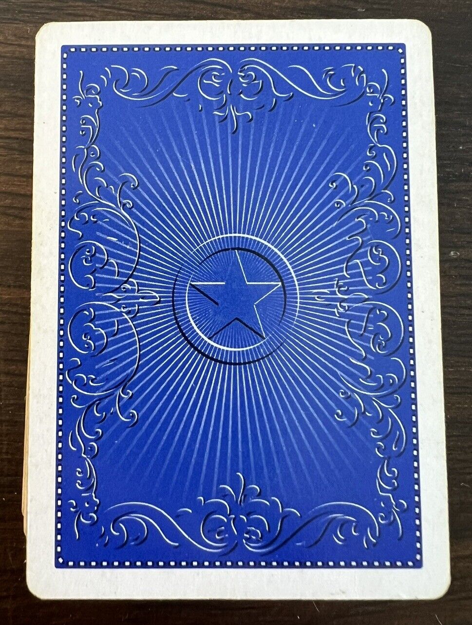 Bicycle Playing Card Deck Odyssey Blue Preowned Complete 2 Jokers No Box *Read*