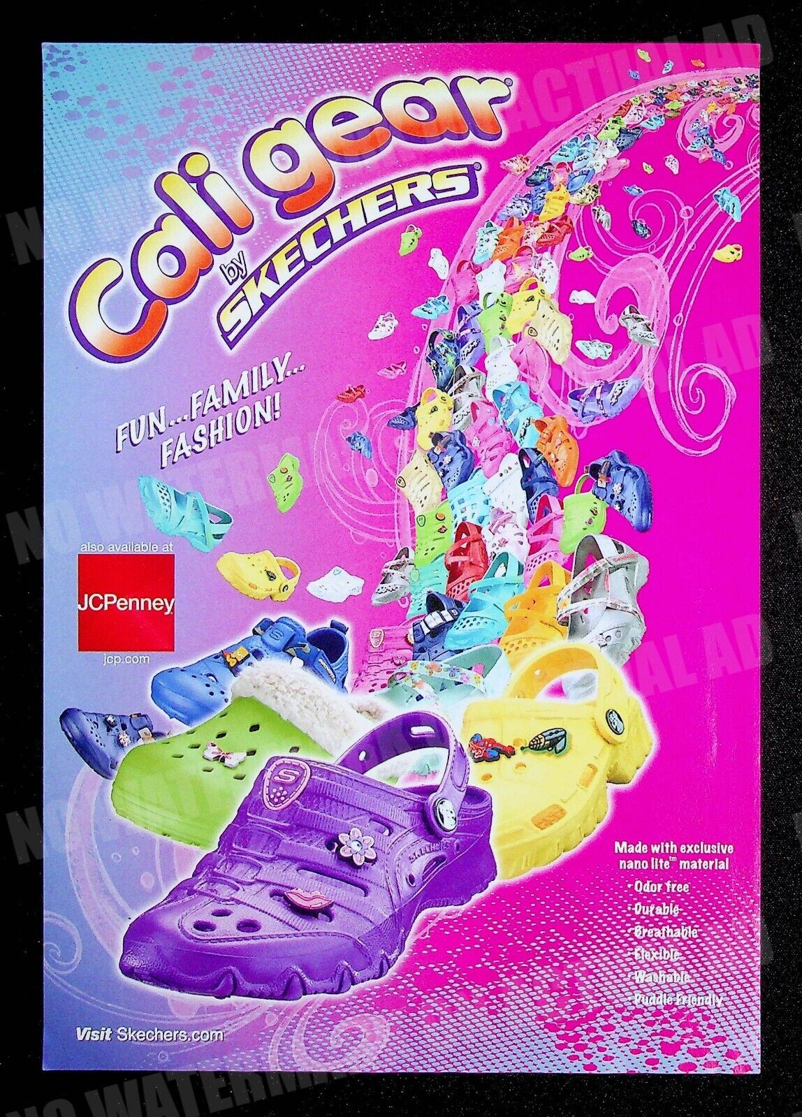 Cali Gear by Skechers Shoes 2008 JC Penney Trade Print Magazine Ad Poster ADVERT