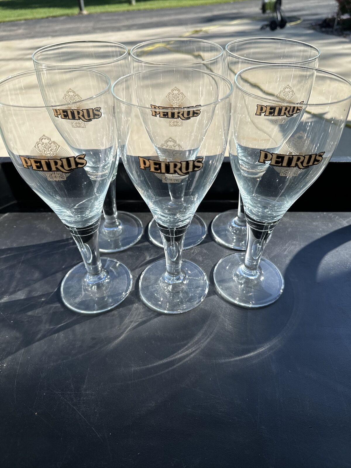 Ritzenhoff Cristal Petrus Belgian Beer Glasses 30cl with Original Box Set of 6