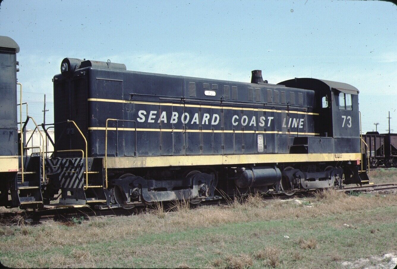 SCL Seaboard Coast Line Baldwin DS44-1000 Kodachrome Original Kodak Slide