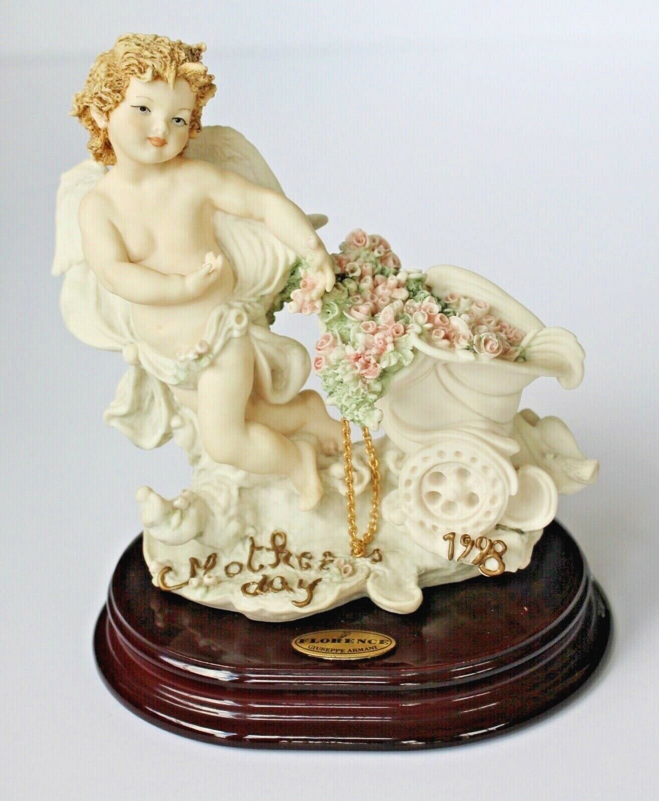 GIUSEPPE ARMANI Mothers Day 1998 Figure Mother\'s Bouquet Porcelain Figurine 799C