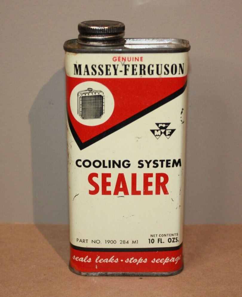 Vintage Massey Ferguson Can Cooling System Sealer 10oz Tin   with Contents