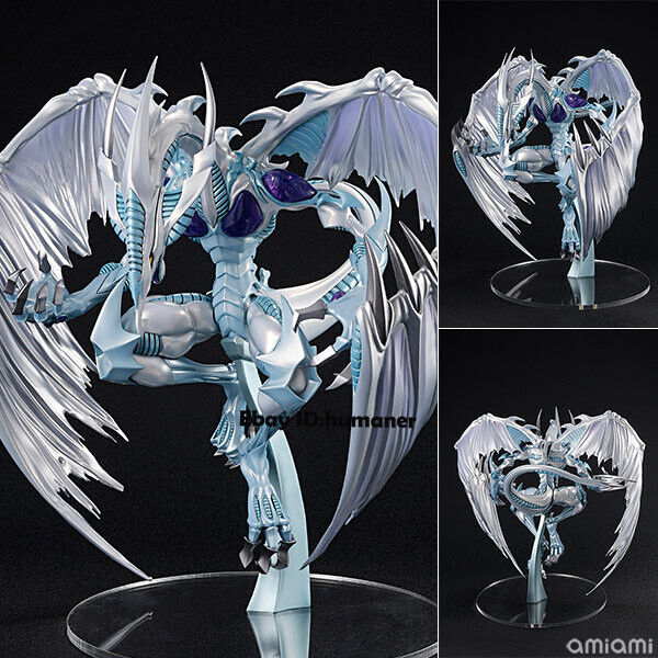 AMAKUNI Yu-Gi-Oh 5D’s Duel Monsters Stardust Dragon Painted Figure Toy H300MM