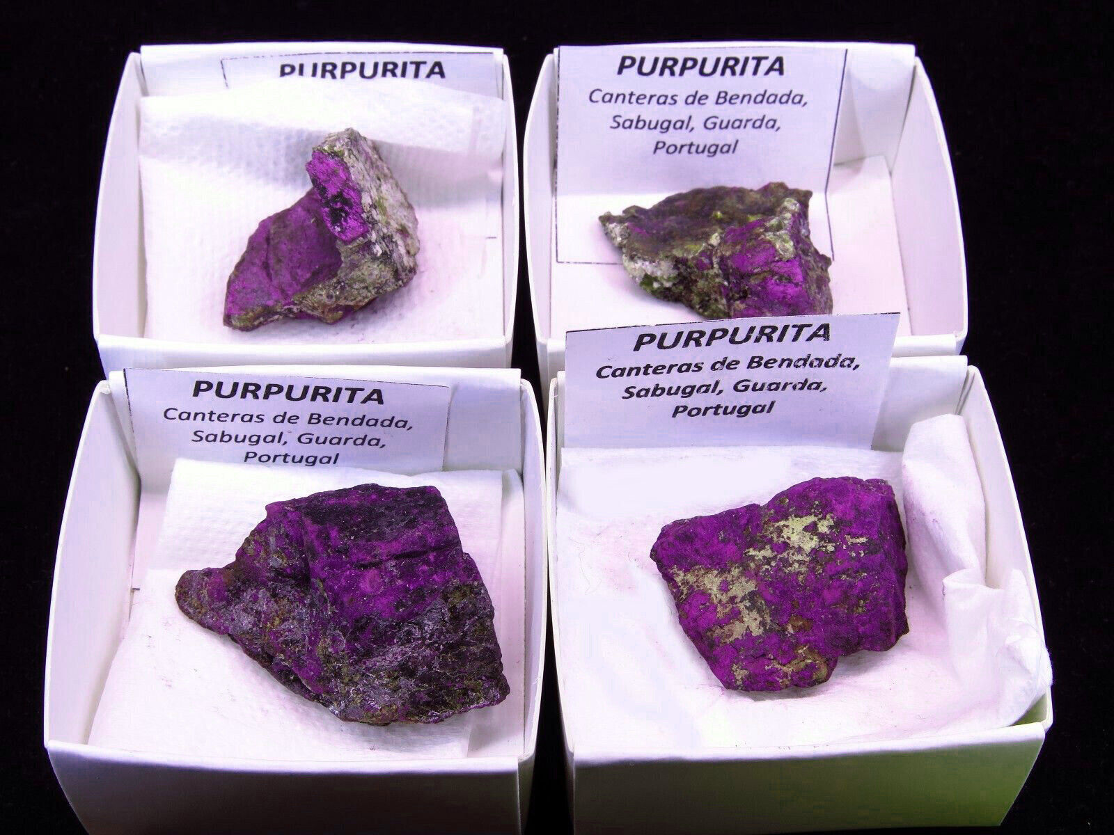 Purpurite Crystal Mineral Specimen / 2 to 2,5cm / ONE MINERAL ¡TOP COLOUR