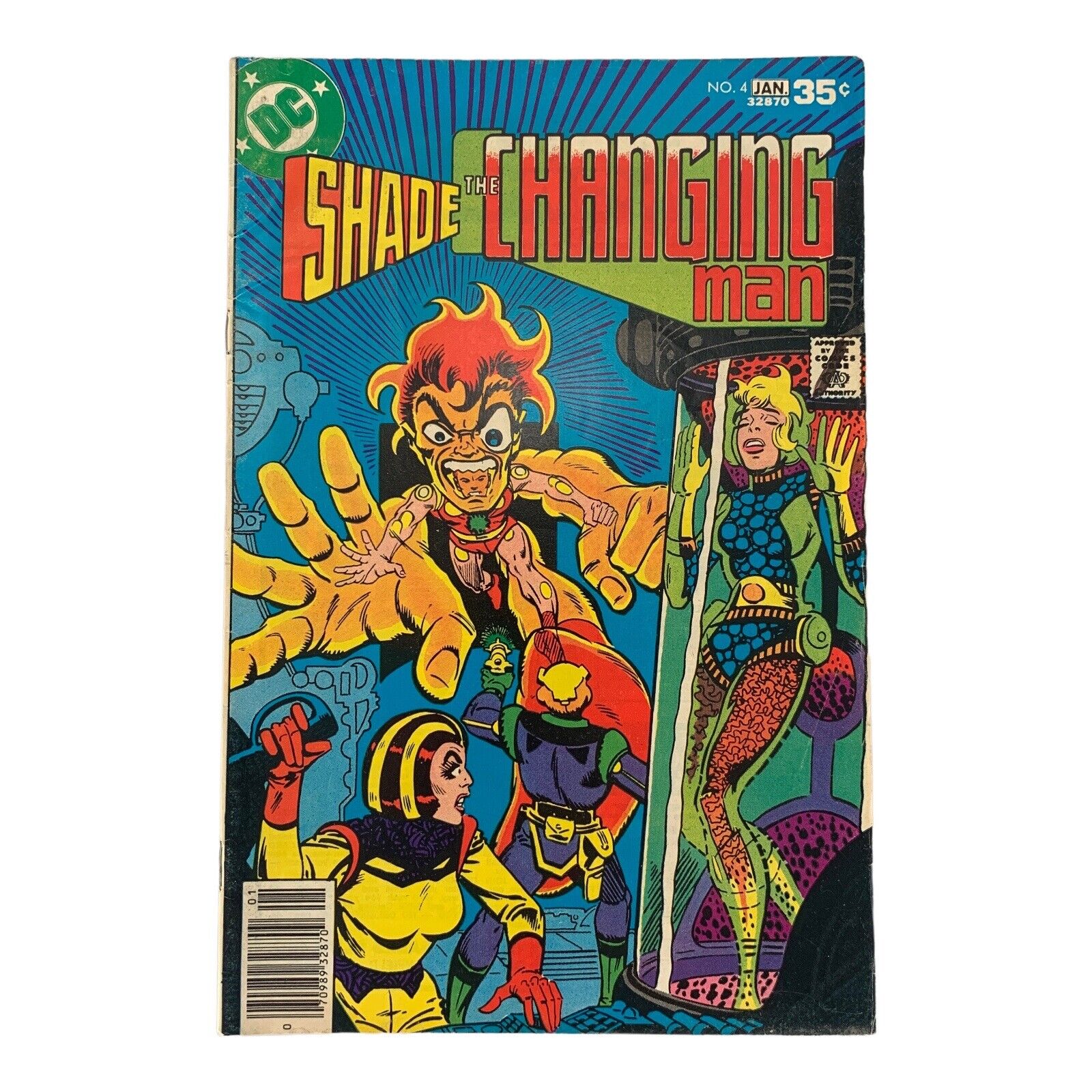Shade The Changing Man #4 (1977) Comic Book DC Comics
