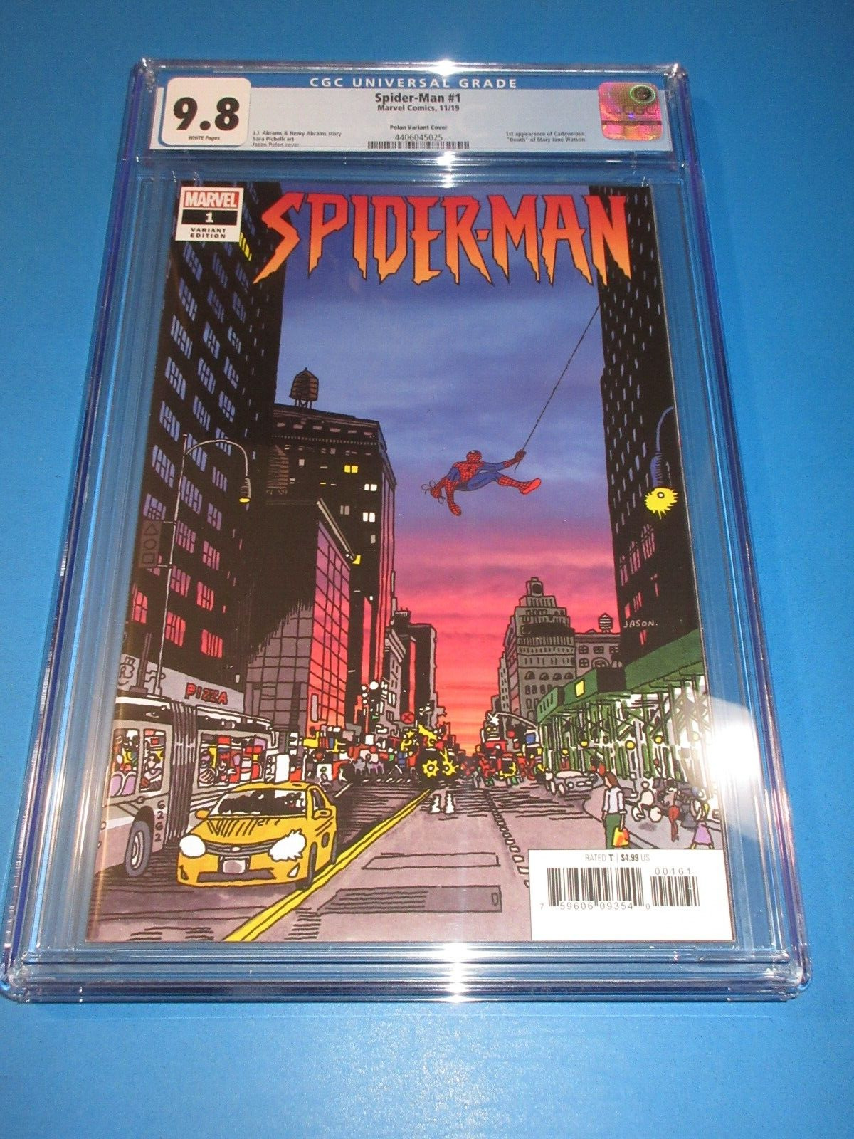 Spider-Man #1 Rare Polan Variant CGC 9.8 NM/M Gorgeous Gem Wow