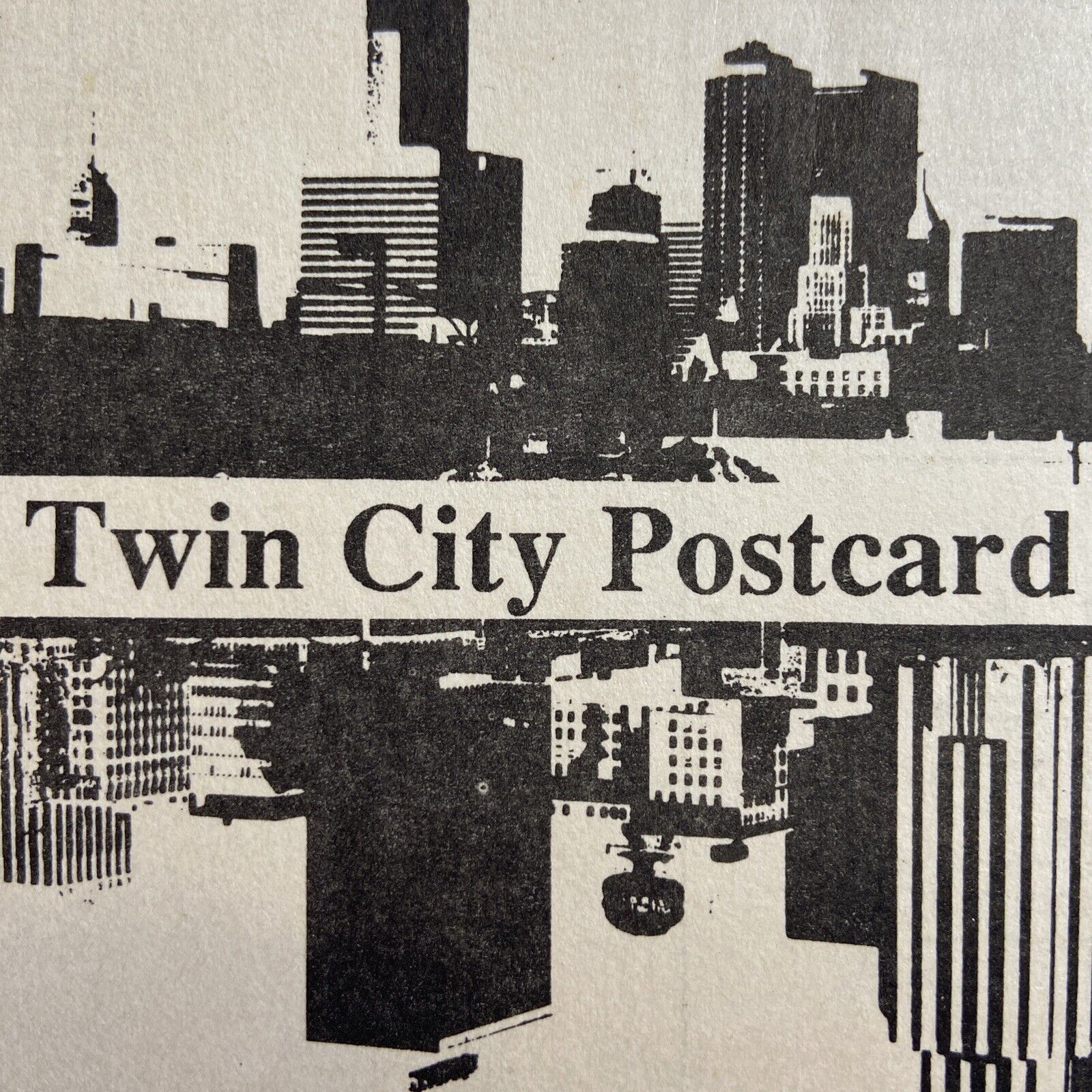 Postcard MN Richfield Twin City Postcard Club Show The Inn Hotel SAT 09-13 VTG