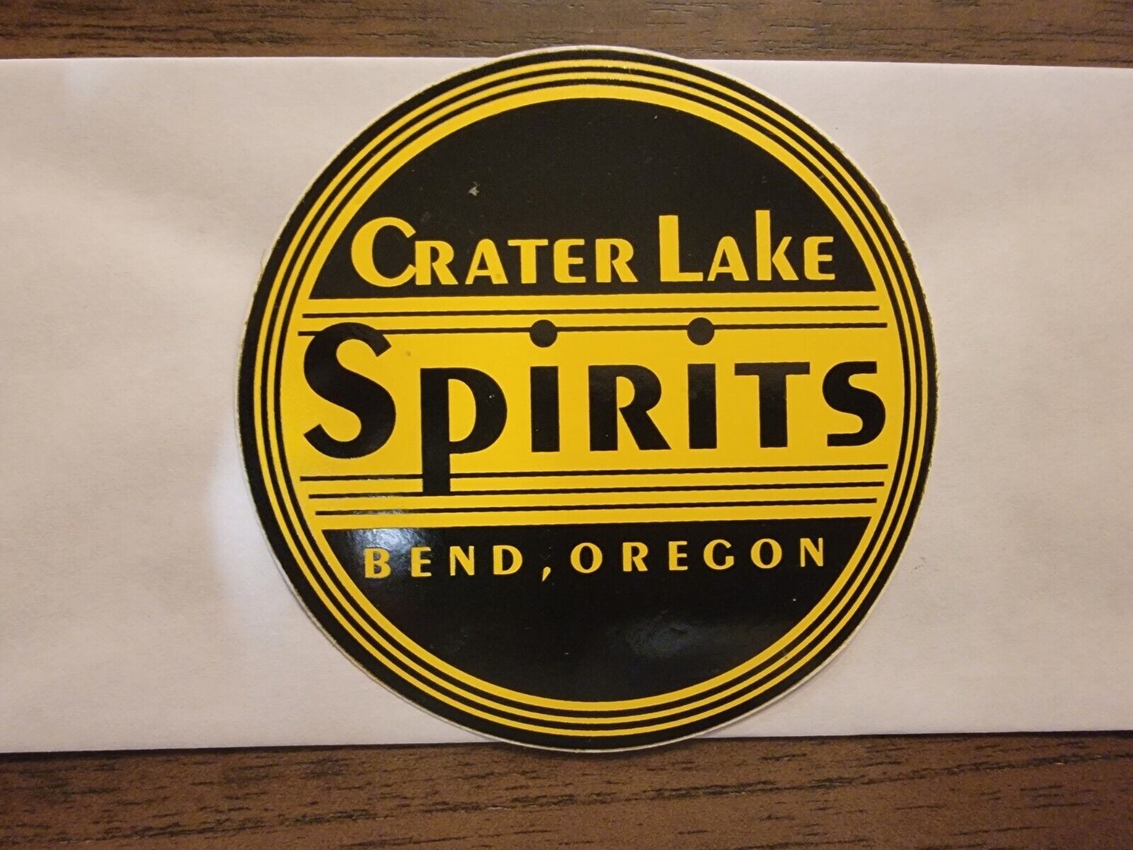 Crater Lake Spirits Bend, Oregon Sticker Approx. 41/8\