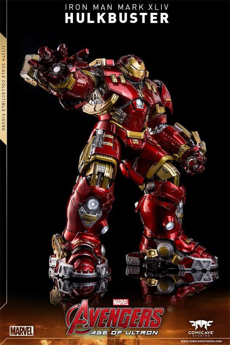 CS Comicave Iron Man MK44 HULKBUSTER 1:12 Action Figure Model Toys Deluxe Boxed