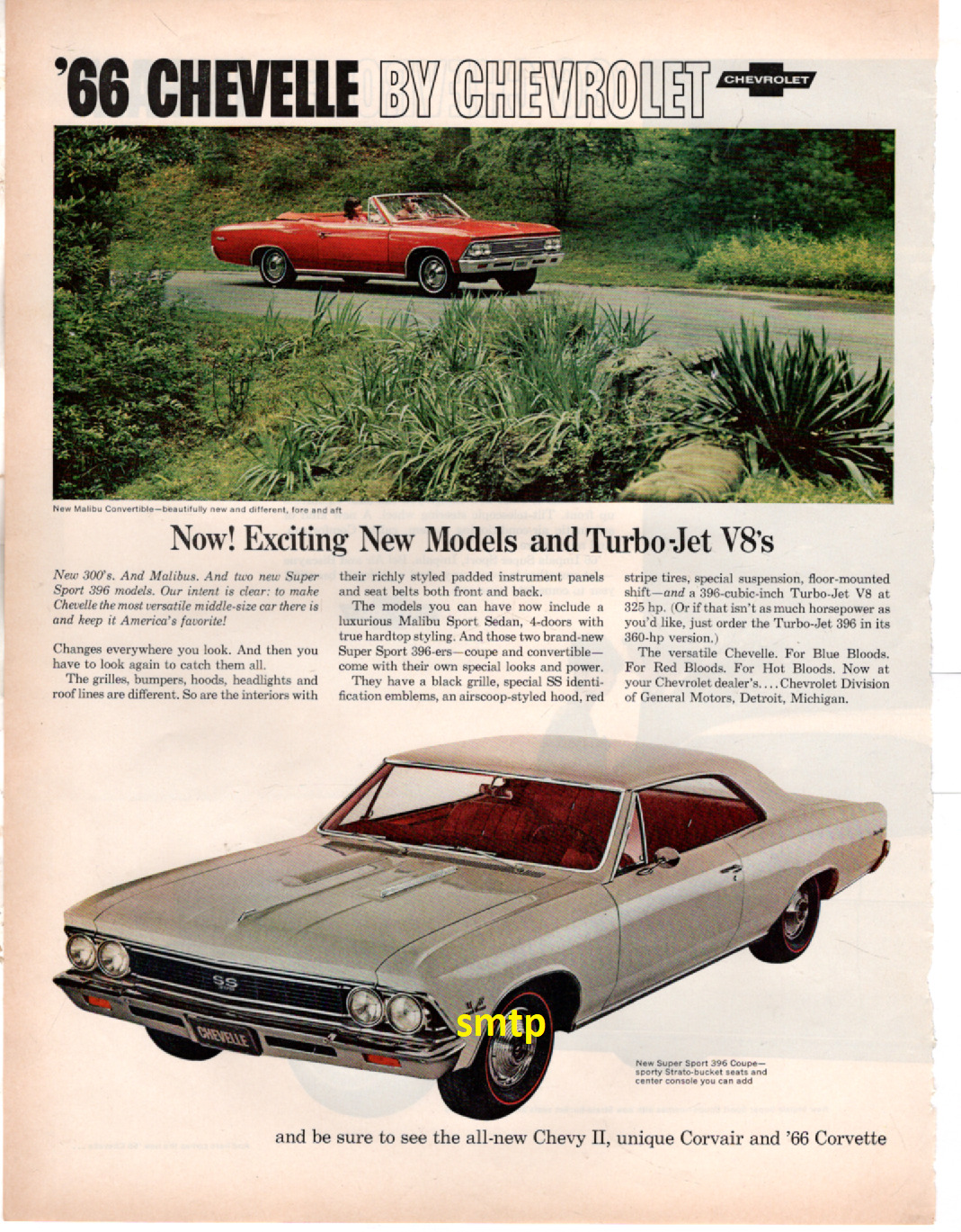 1966 Chevelle by Chevrolet Ad