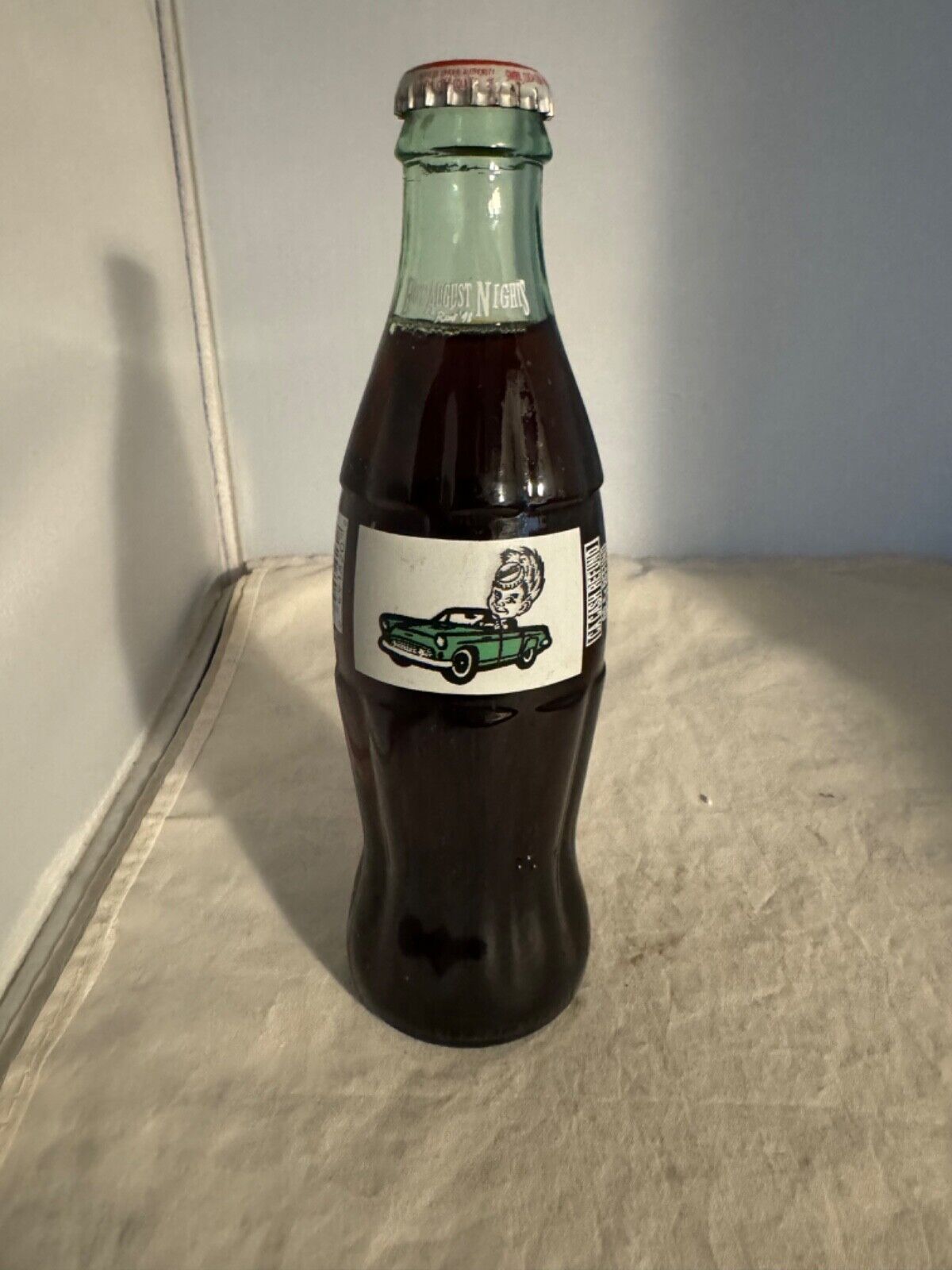 1998 Coca-Cola Coke Reno August Nights Bottle-Full