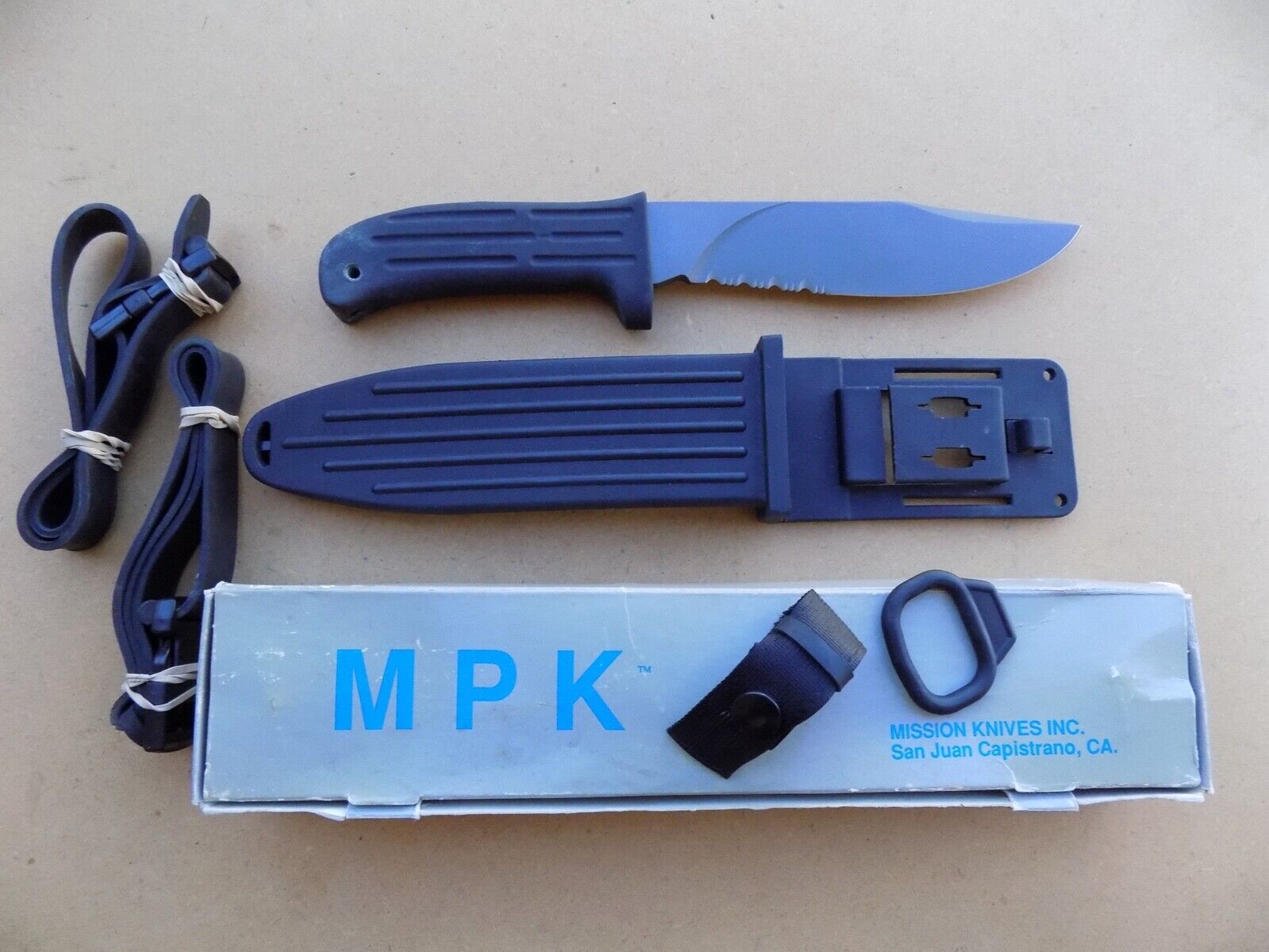 Vintage Mission Knives MPK Titanium Knife