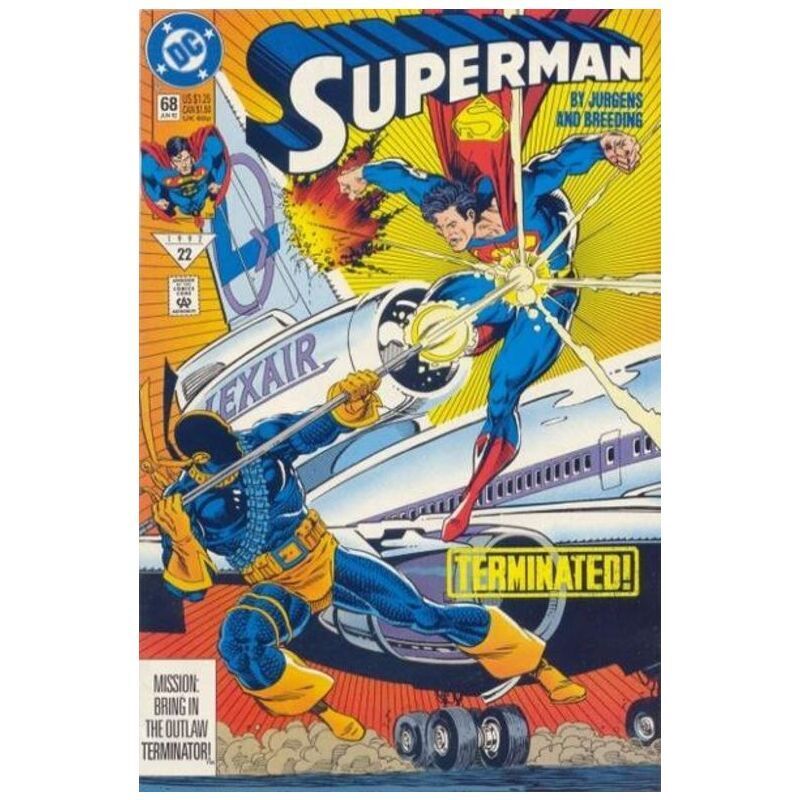 Superman #68  - 1987 series DC comics NM minus Full description below [n/