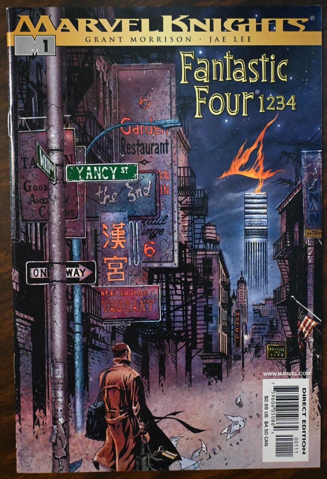 MARVEL Comic (2001) - Fantastic Four 1234 #1 - Chinatown Yancy Street Cover
