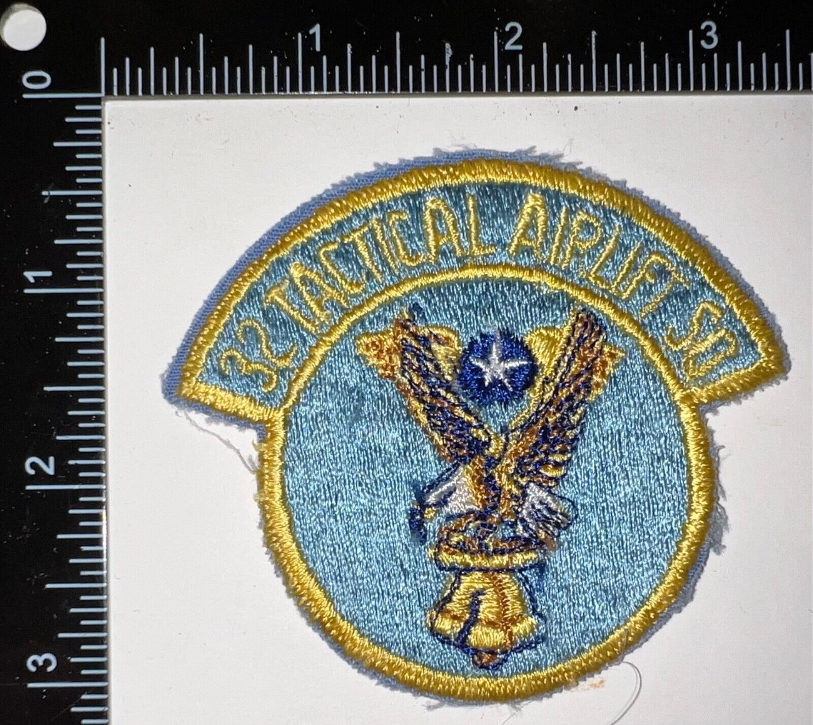 USAF US Air Force 32nd Tactical Airlift Squadron Patch