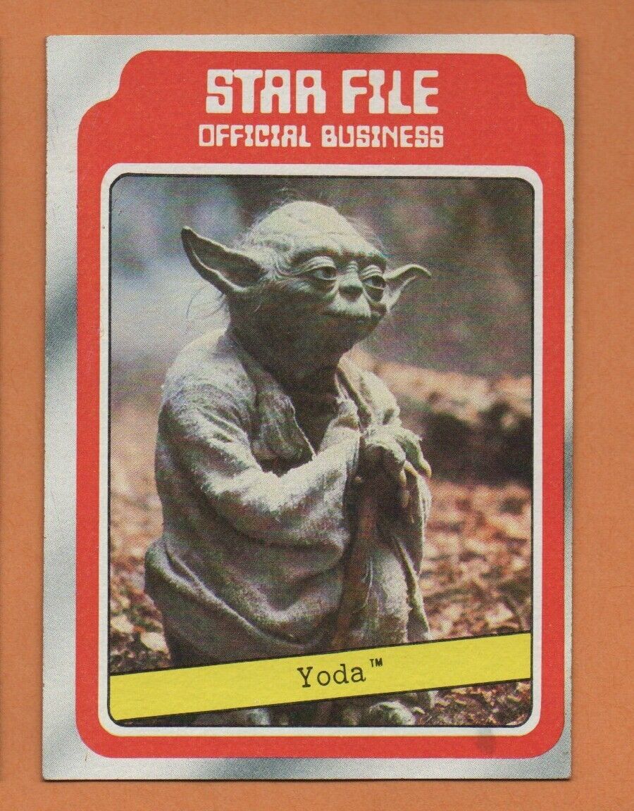 1980 Topps Star Wars Empire Strikes Back #9 Yoda Ex+