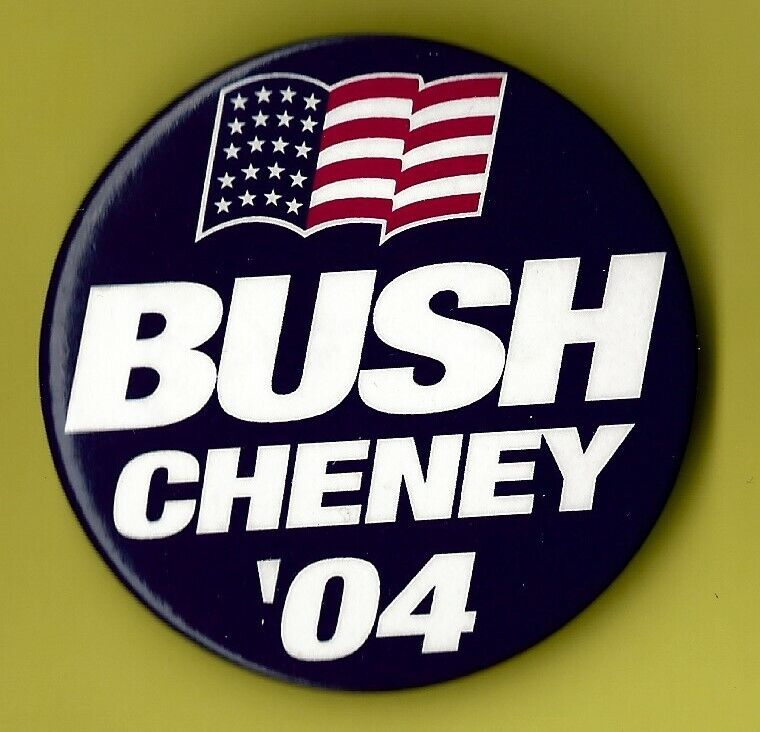 2004 George W Bush & Dick Cheney 2-1/4\