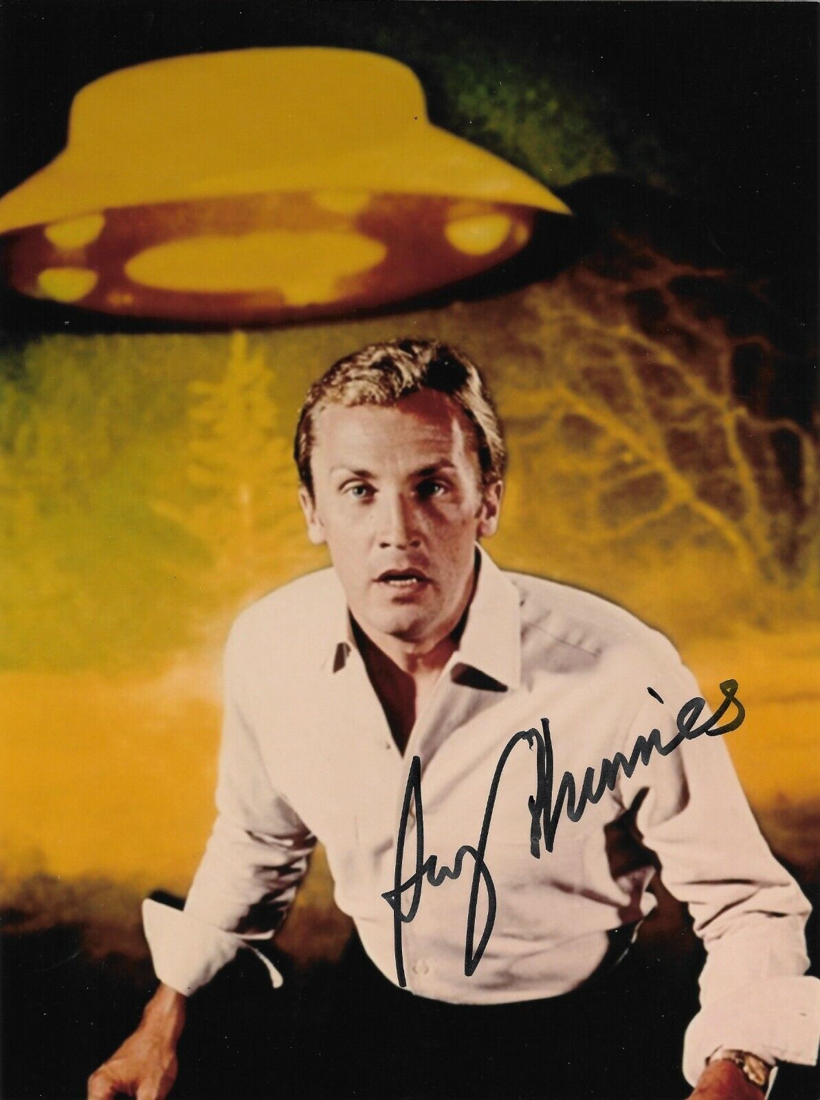 Roy THINNES (David Vincent) Autograph / Dedication - Authentic Signature