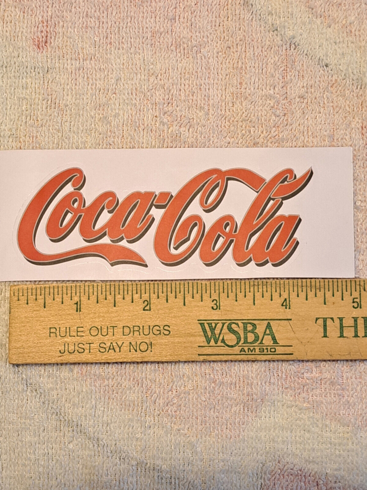 Coca-Cola decal sticker  *