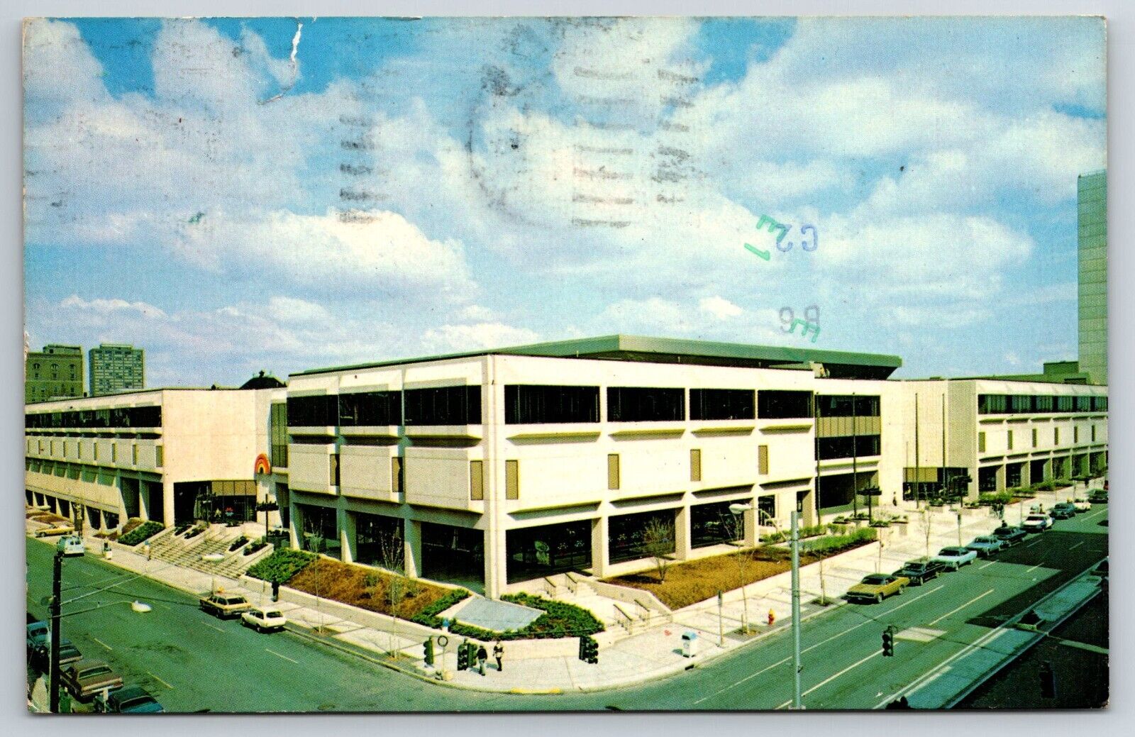 Postcard The Hartford Civic Center at Hartford CT Posted 1970s