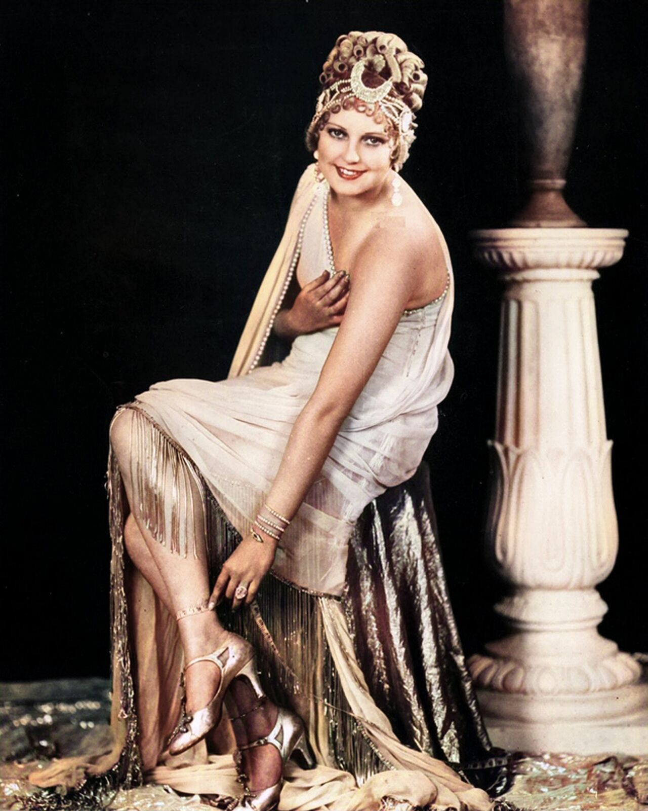 Film Favorite THELMA TODD Color-Tinted PHOTO  (198-t)