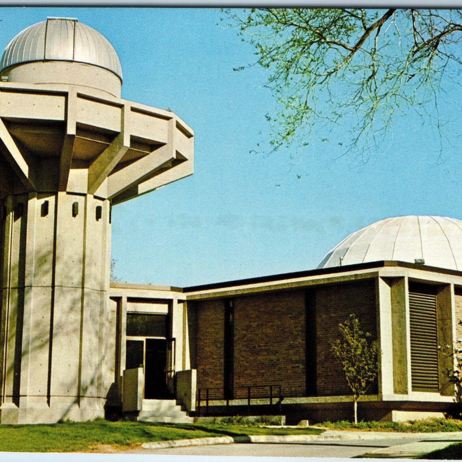 c1960s Rock Island, ILL John Deere Planetarium Augustana College Campus PC A241