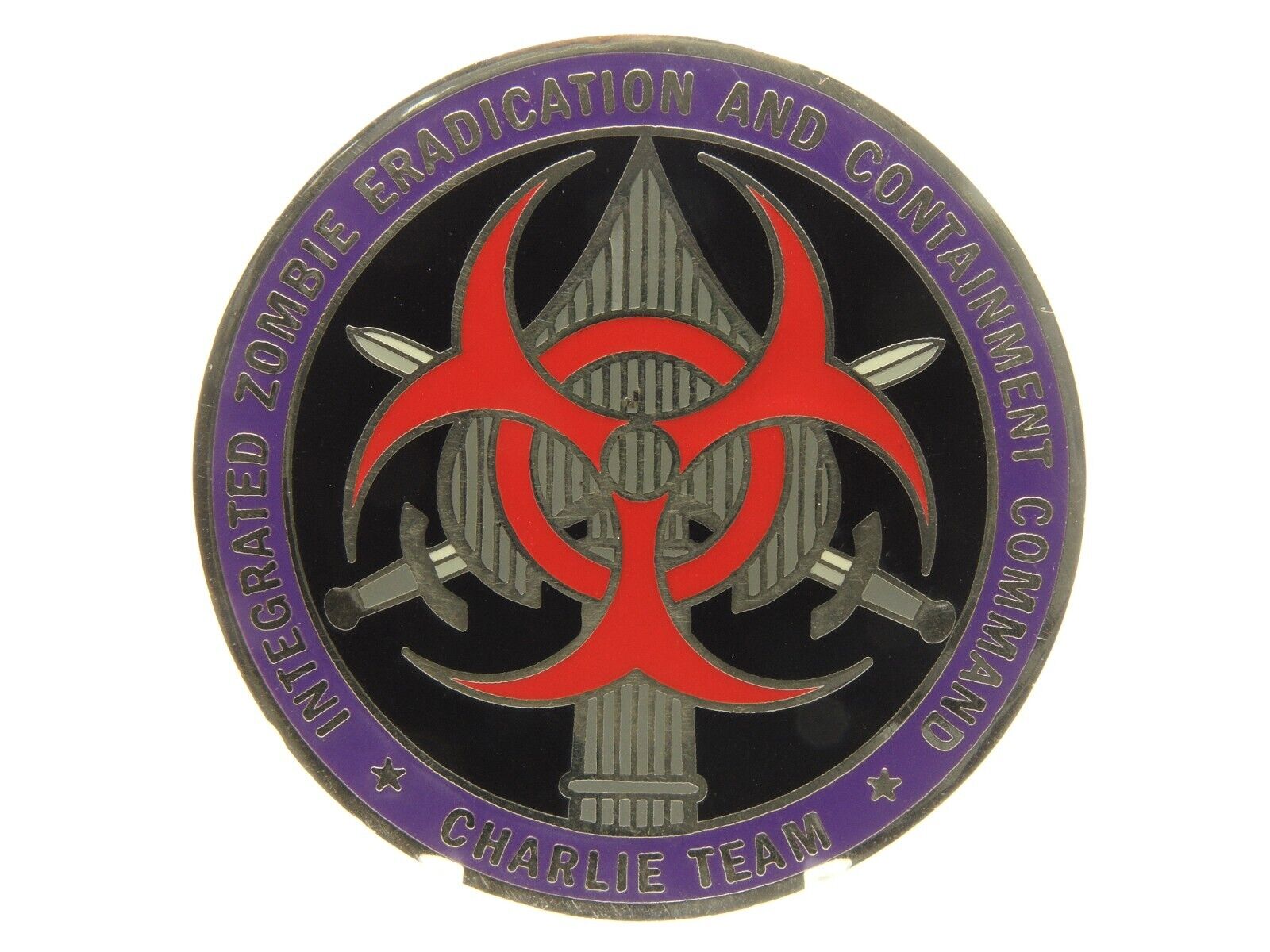 Integrated Zombie Eradication and Containment Command - Challenge Coin