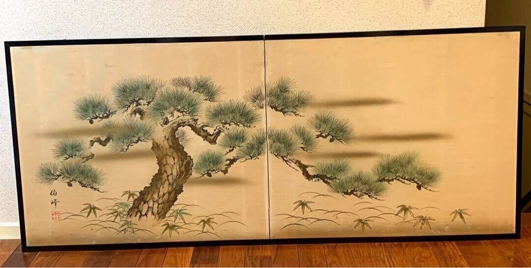 Japanese Antique 2 panel \