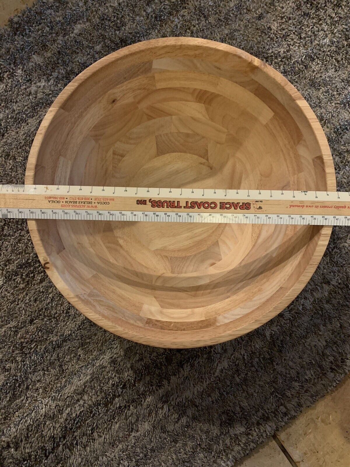 14” Wood Bowl