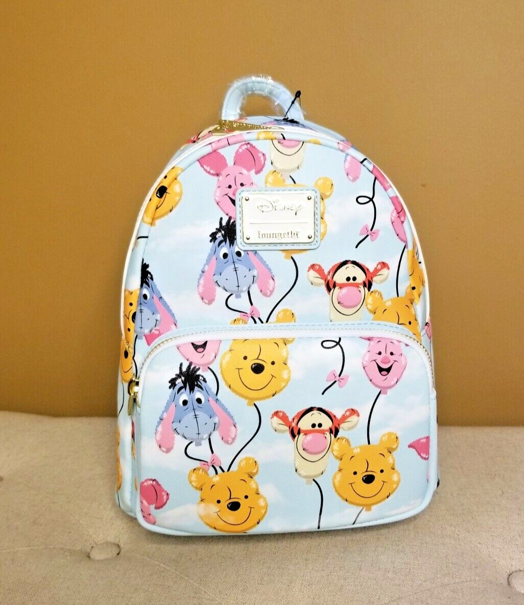 Loungefly Disney Winnie the Pooh Balloon and Friends Mini Backpack NEW