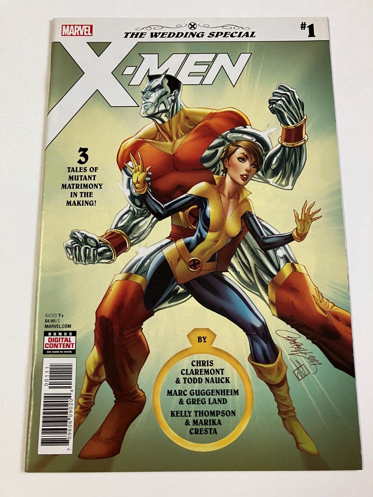 X-Men The Wedding Special #1 Marvel Comics J. Scott Campbell Cover VF/NM