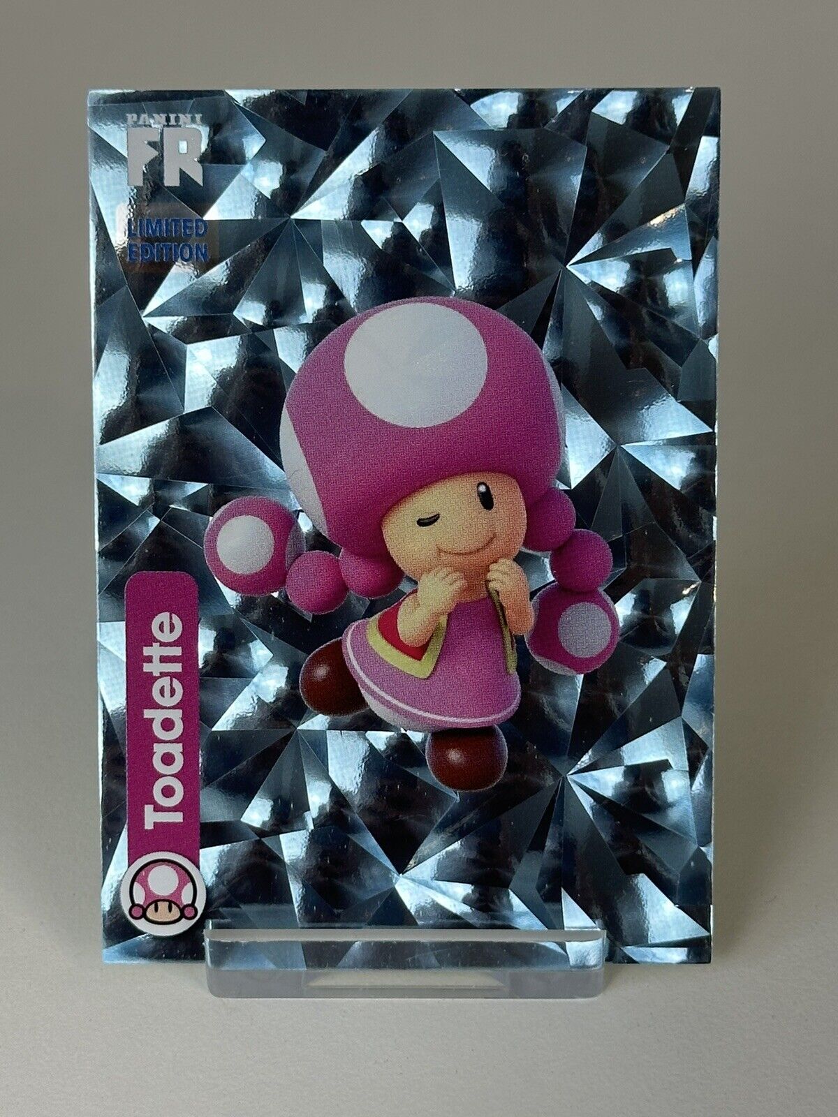 2022 Panini Super Mario Toadette Limited Edition LE8 Fragmented Reality 1