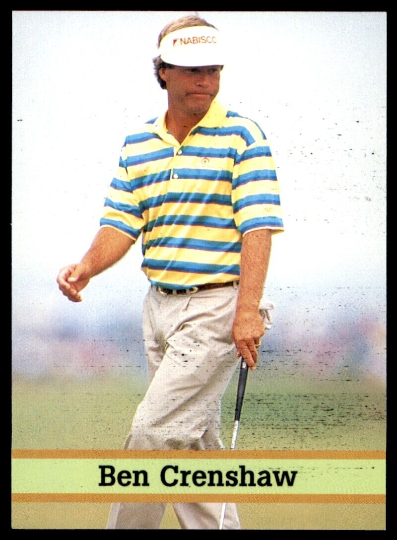 Fax-Pax Famous Golfers (1993) Ben Crenshaw No. 37
