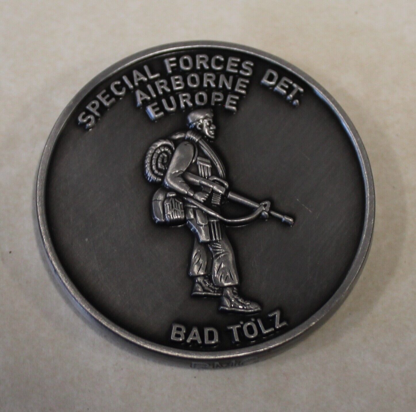 10th Special Forces Grp Airborne DET Europe Bad Tolz Germany Army Challenge Coin