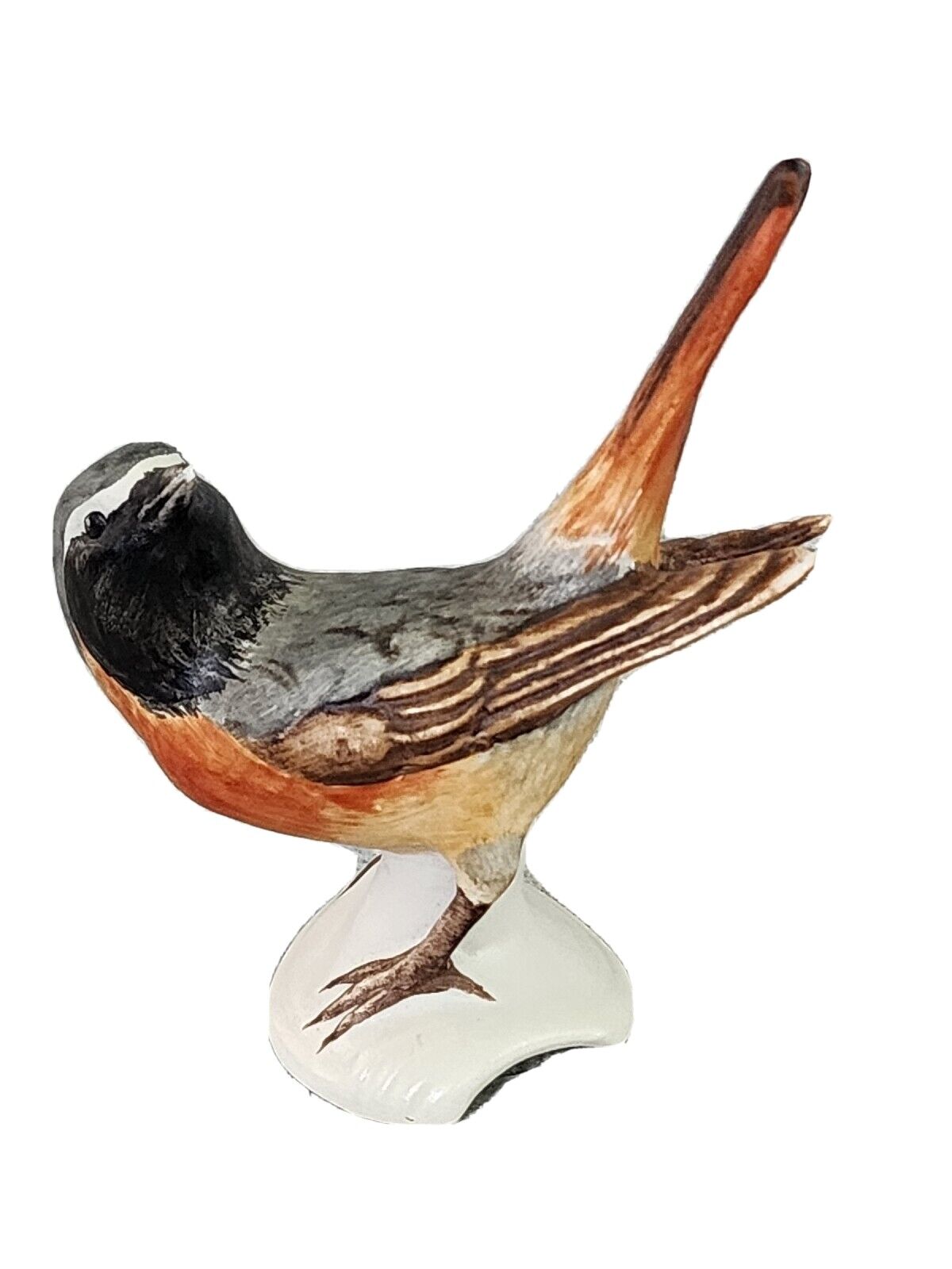 Rare Vintage Goebel Porcelain Wagtail Bird 