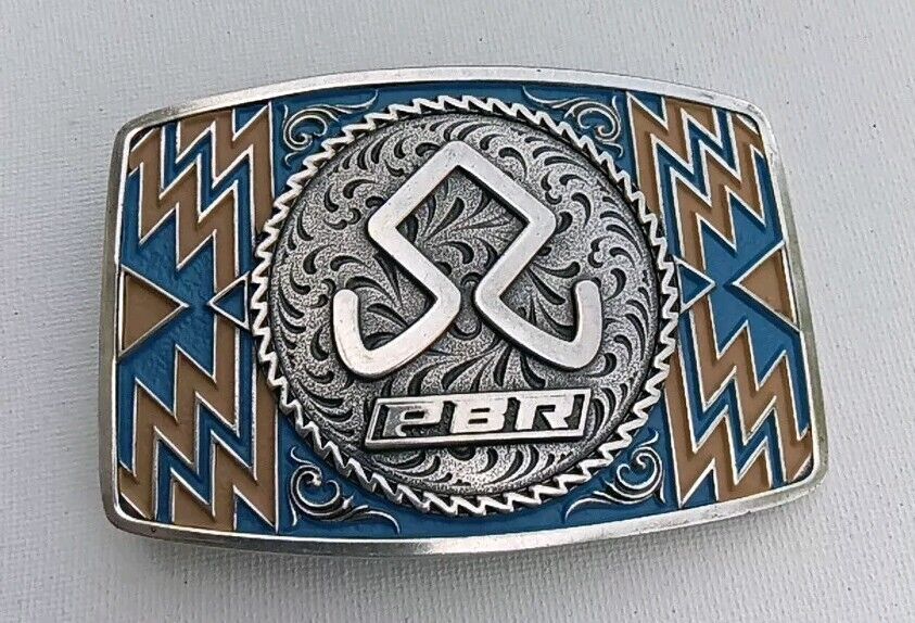 Rare Aztec Style PBR Commemorative  ( Jonnie Jonckowski ) Belt Buckle,Never Used
