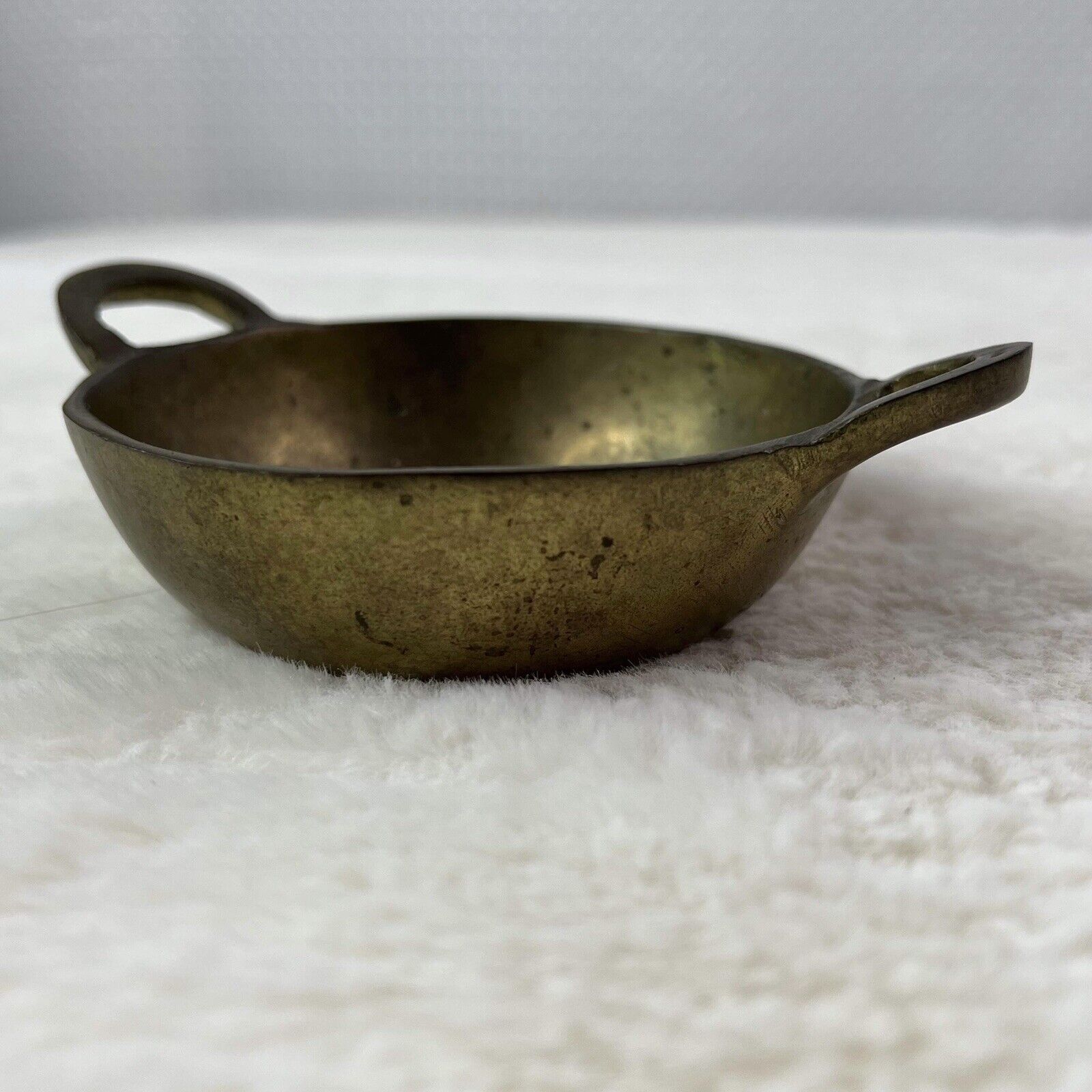 Vintage Tiny Brass Bowl Made in Venezuela