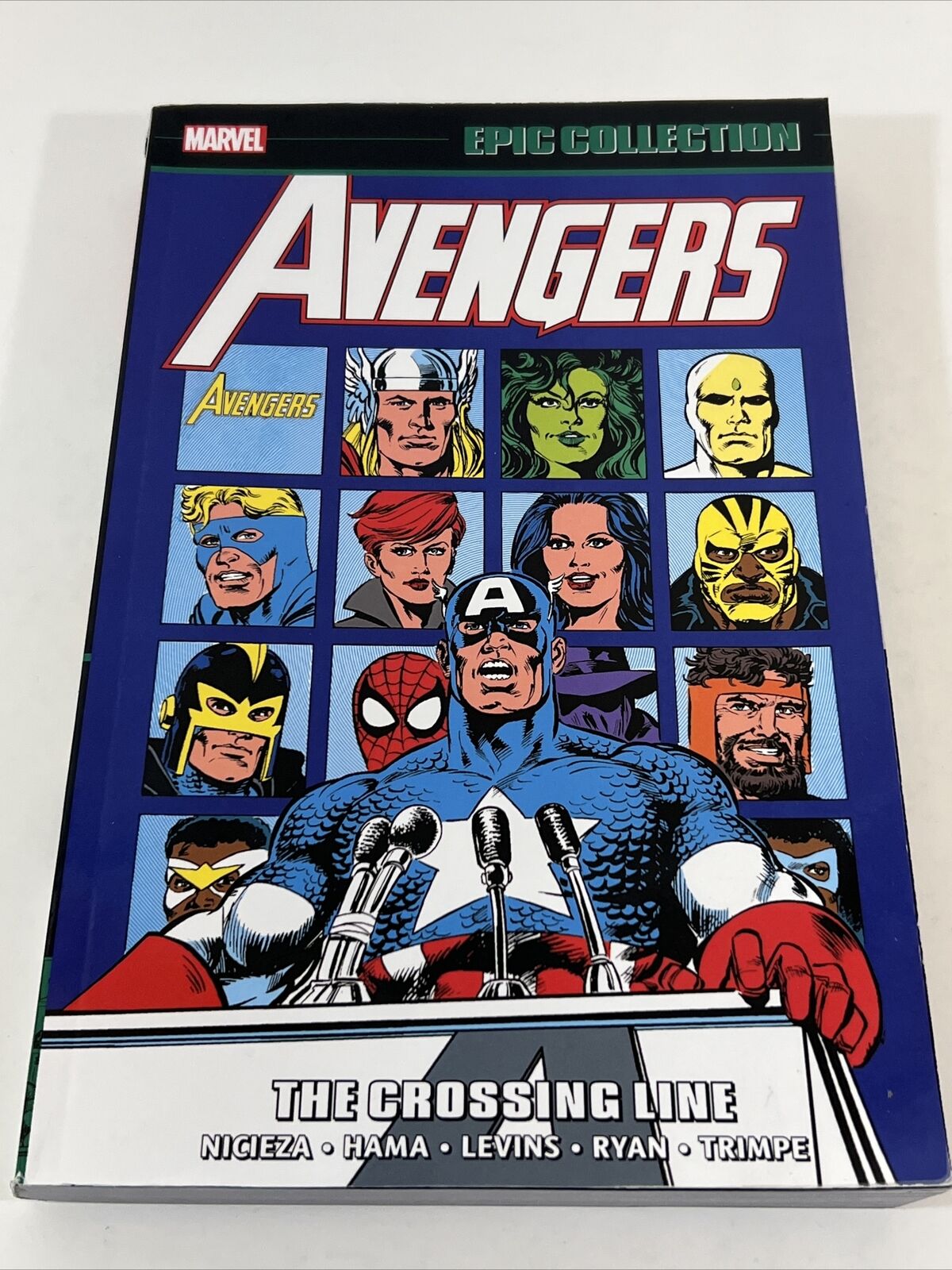 Avengers Epic Collection : The Crossing Line