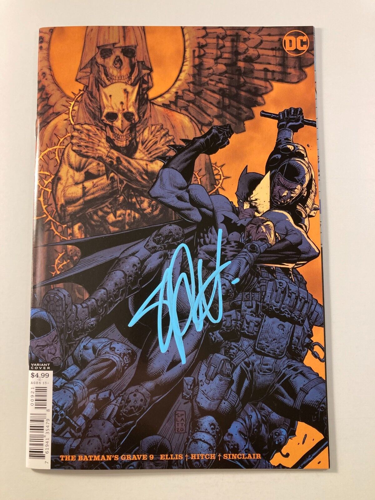 Batman\'s Grave #9 Signed by Stephen Platt Variant Cover 2020 DC Comics