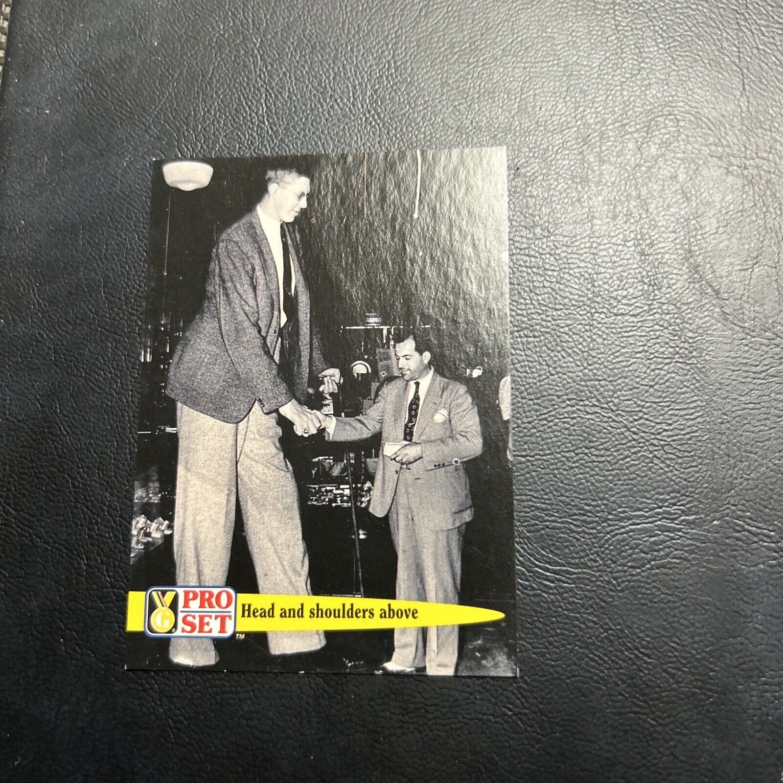 Jb16 Guinness Book Of Records 1992 #7 Tallest Man Robert Pershing Wadlow