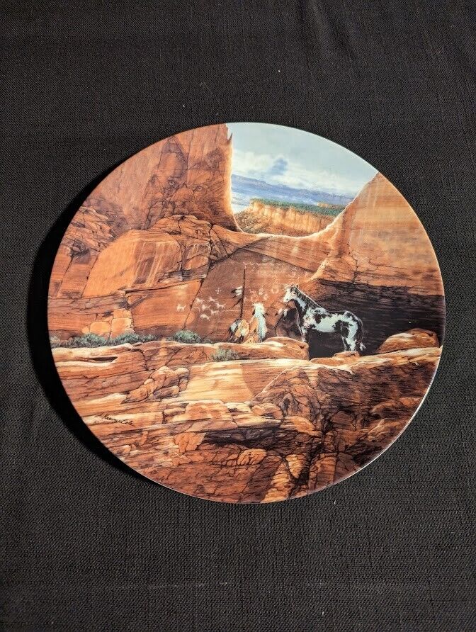 Wolfpack of the Ancients Collector Plate 1992 from W.S. George