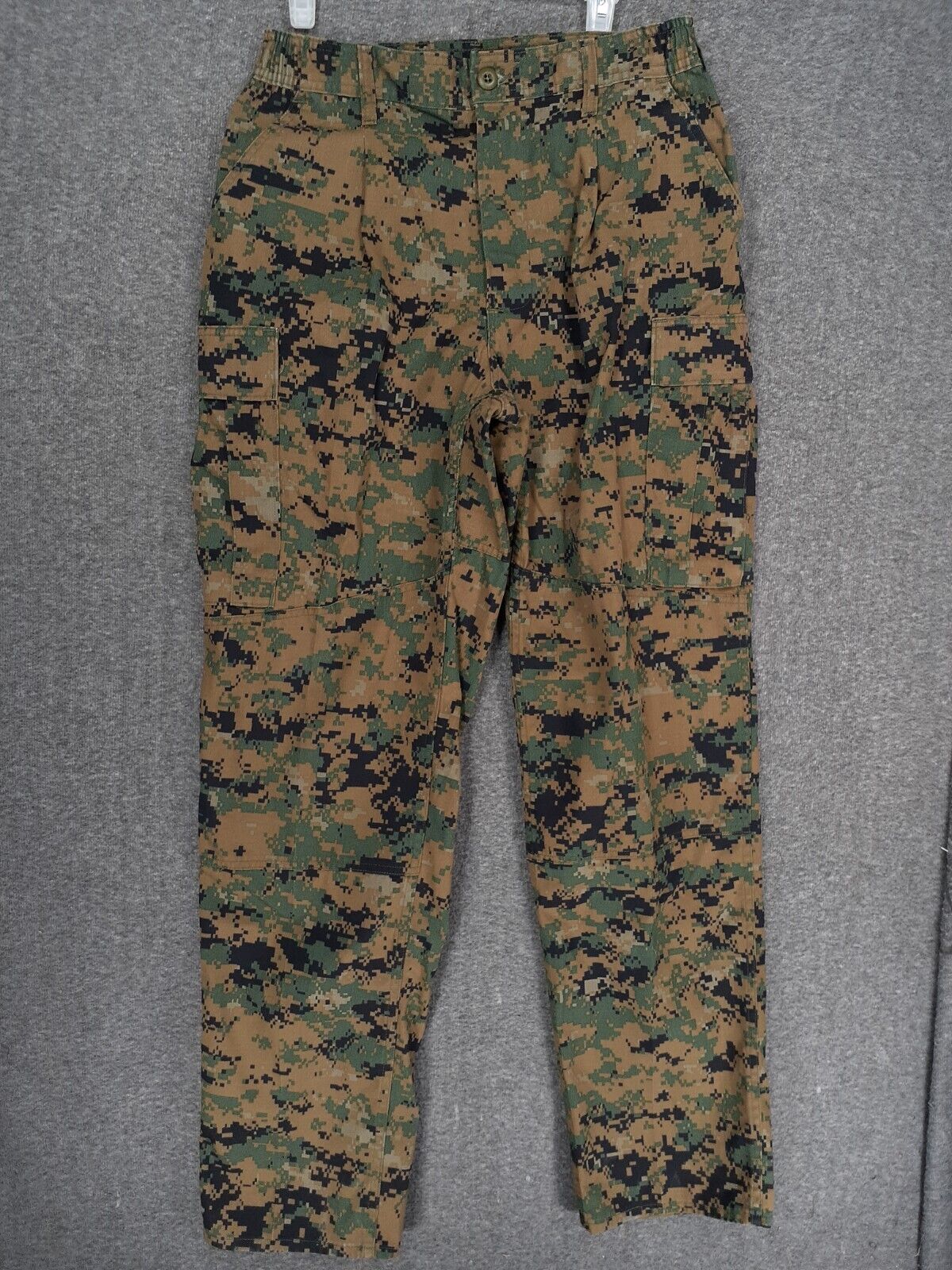 USMC Marine Corps Woodland Digital MARPAT Trousers Pants MCCUU MEDIUM LONG