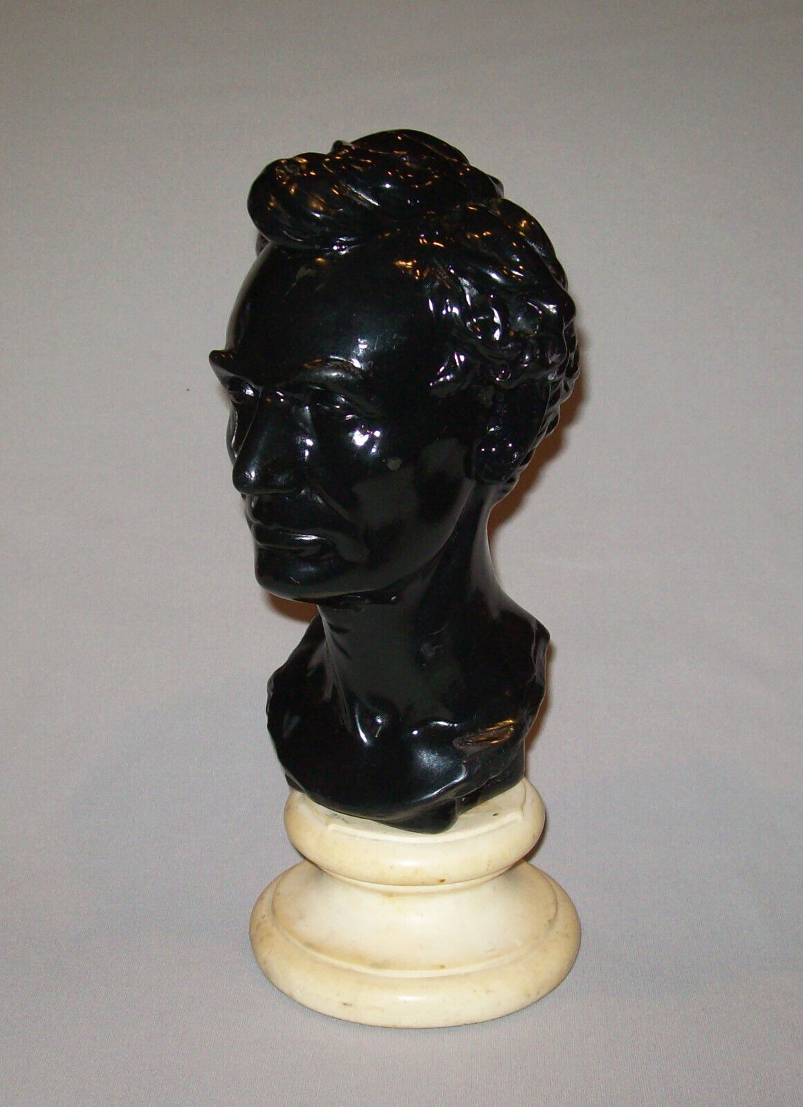 Nice Old Vintage Alva Studios Abraham Lincoln Bust Sculpture Leonard Volk 1860
