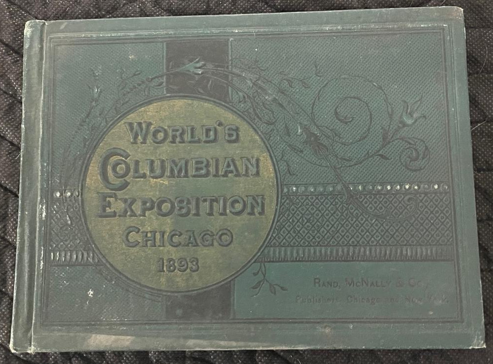Rare Antique Columbian Exposition 1893 World\'s Fair - Rand McNalley & Co