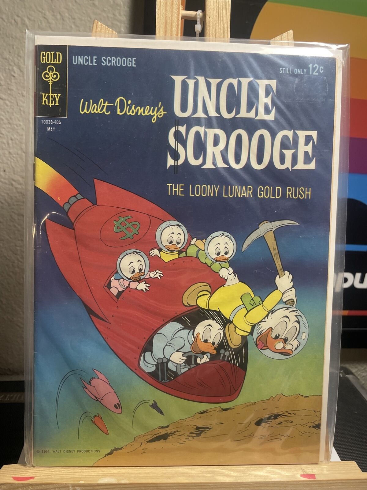 Walt Disney’s Uncle Scrooge Comics-#49/May 1964-Carl Barks 7/8 Grade.