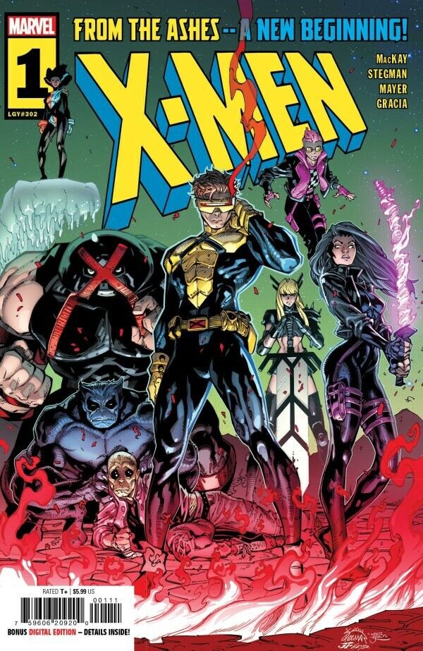 X-Men #1 Main Cover A Stegman PRESALE 7/10 Marvel Comics 2024