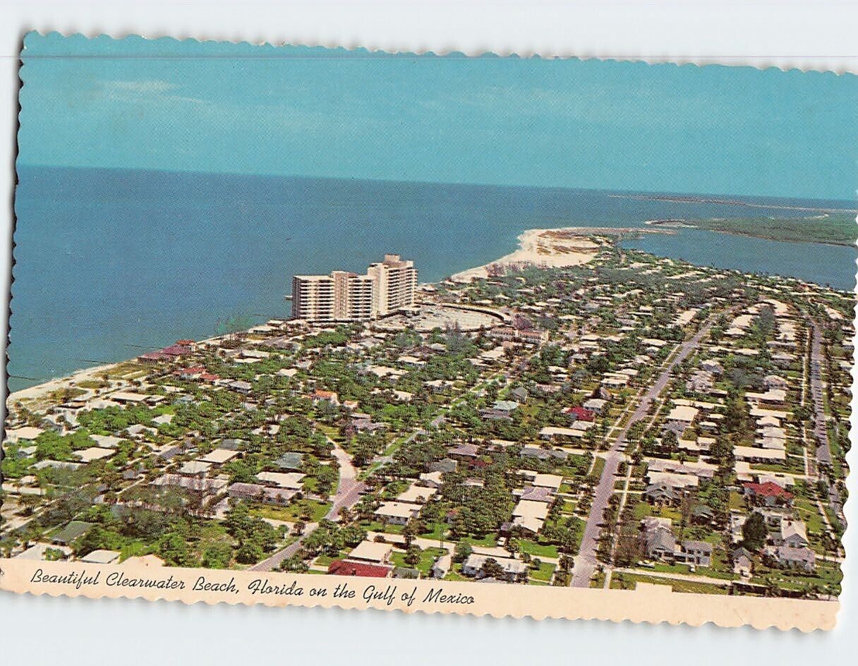 Postcard Beautiful Clearwater Beach on the Gulf of Mexico Clearwater Florida USA