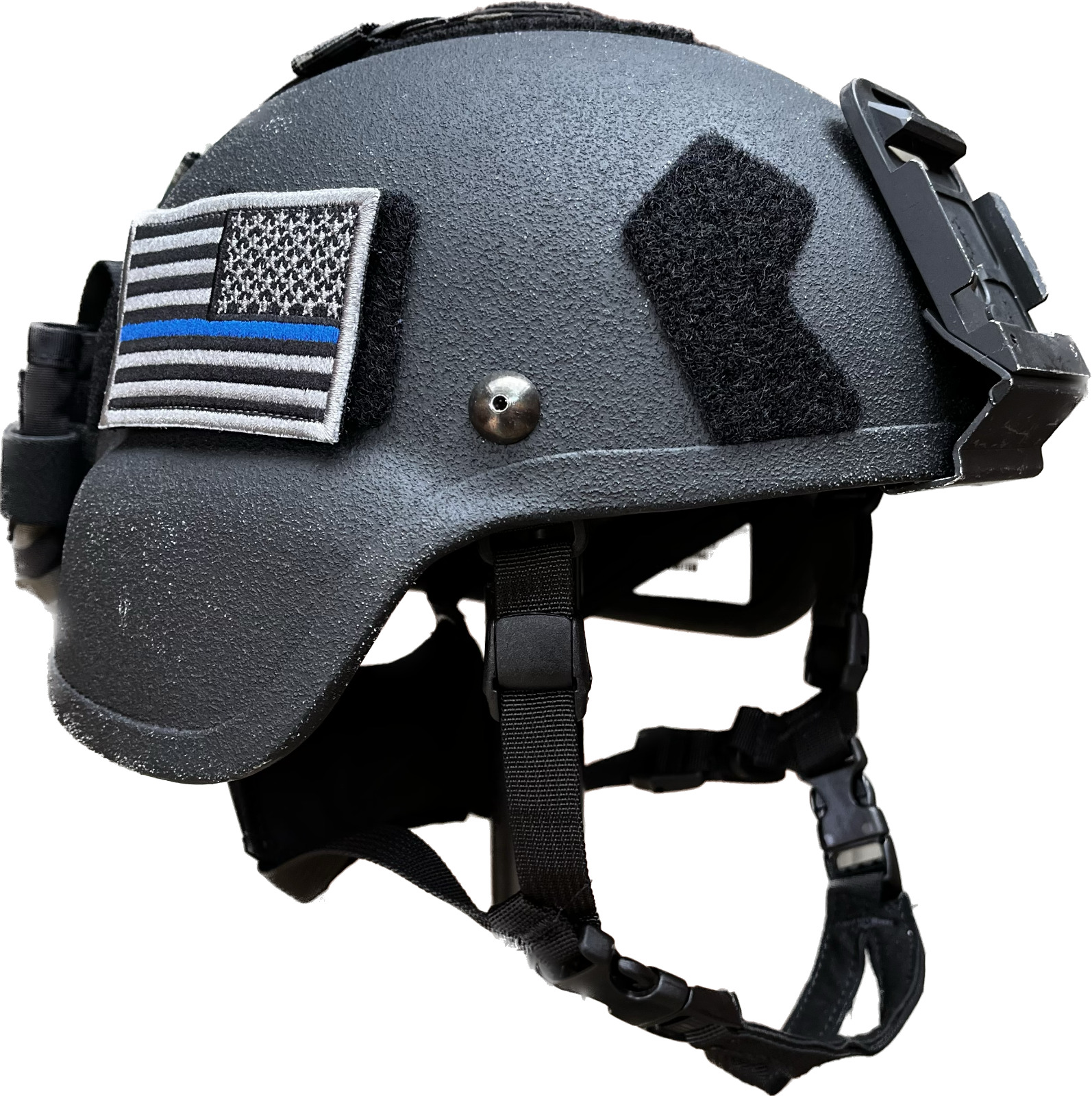 Medium SWAT Paraclete Black ACH Ballistic Military Advanced Combat Helmet Mich