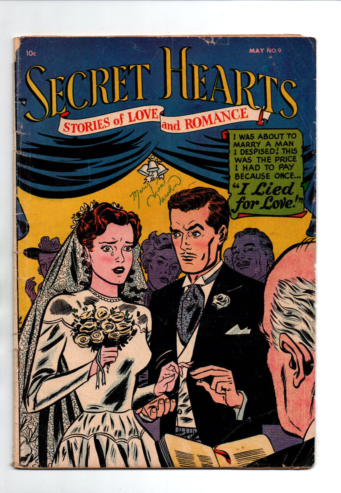 Secret Hearts #9 - Romance - DC Comics - 1952 - FR
