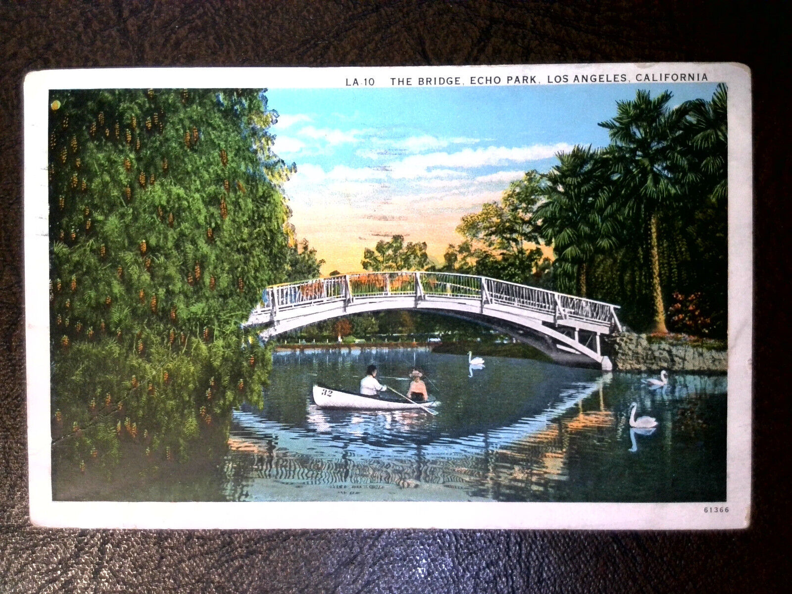 C1931 White broder Postcard California {{PC1661